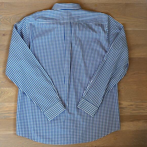 NWOT LL Bean Wrinkle Free Button Down Slightly Fitted Dress Shirt Mens 16/35 - Picture 4 of 7